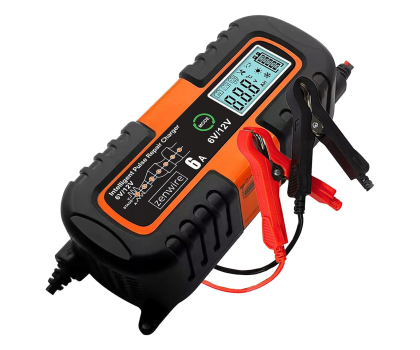 Adapter samochodowy Zenwire Ładowarka Akumulatorów Samochodowych AGM 6V 12V JMD-6
